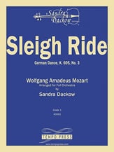 Sleigh Ride Orchestra sheet music cover